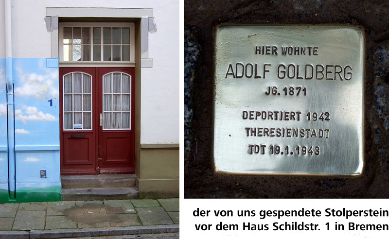 Stolperstein Foto H.Bendig